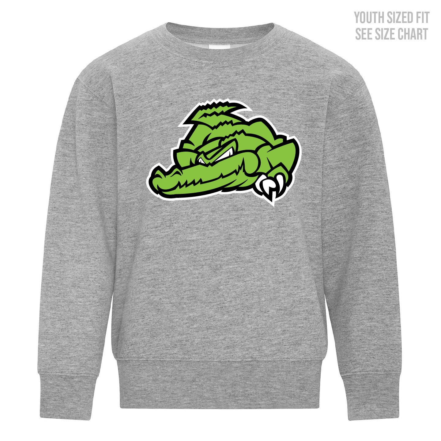 SGS Gator Logo YOUTH Crewneck Sweatshirt (SGST012-Y2400)