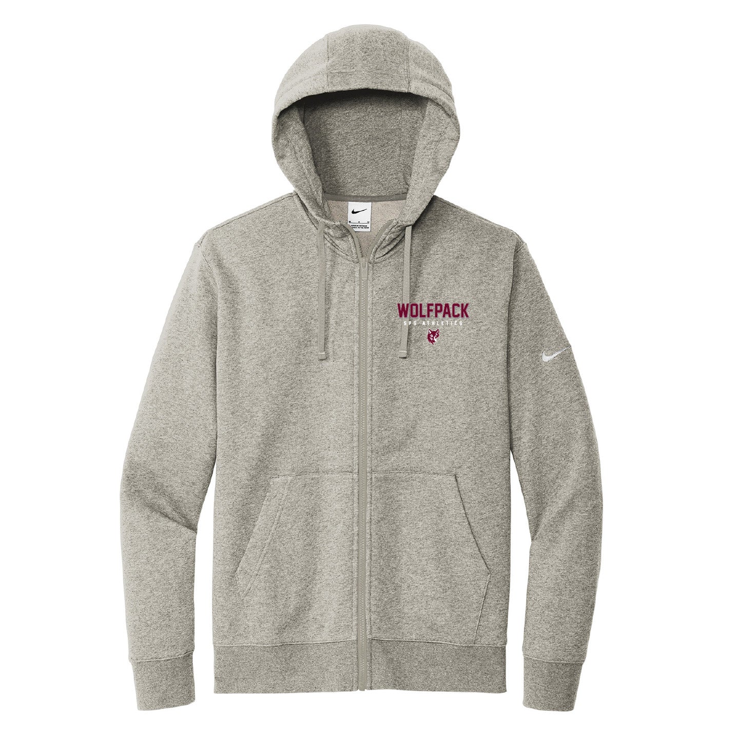 SPS Athletics Nike ADULT Zip Performance Hoodie (SPST008-DR1513)