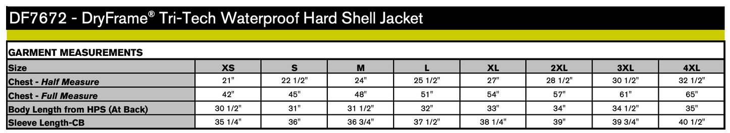 CHHS Vikings Football Unisex TRI-TECH WATERPROOF JACKET (CHFB26T002-DF7672)