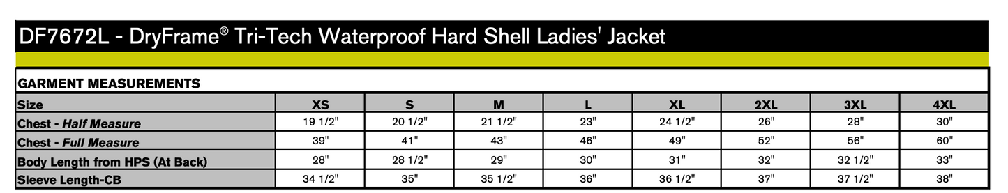 Sheepdog Trials LADIES Dryframe Jacket (SDTT002-F7672L)