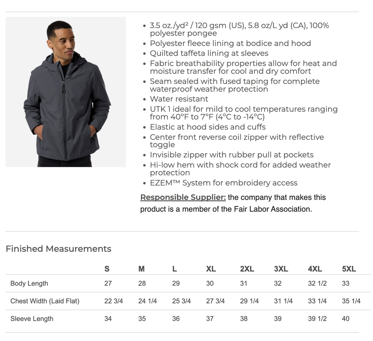 MHHS Staff Unisex Lightweight Jacket (MHHST002-CE812W)
