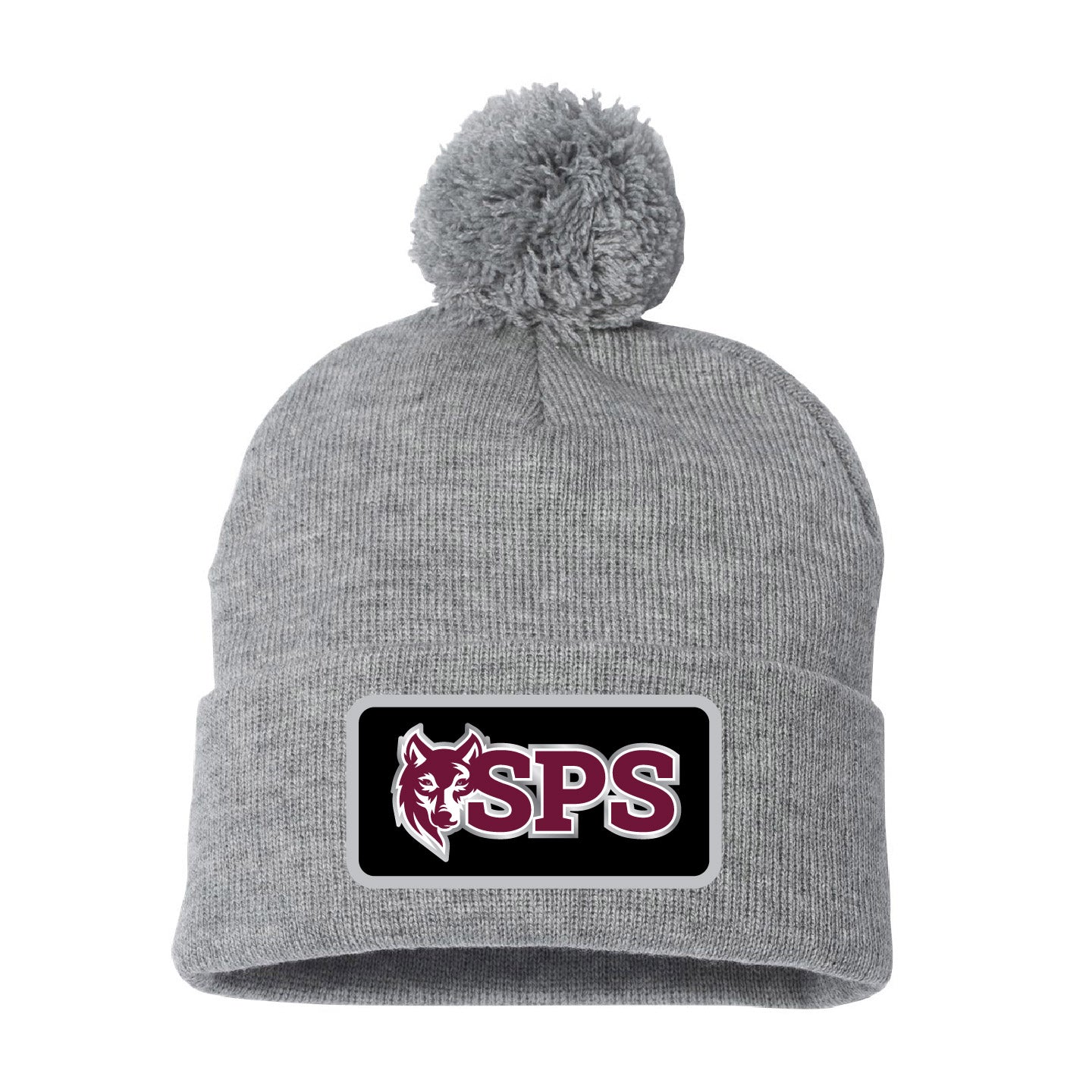 Seven Persons School Patched Pom Pom Beanie (SPSP001-SP15)