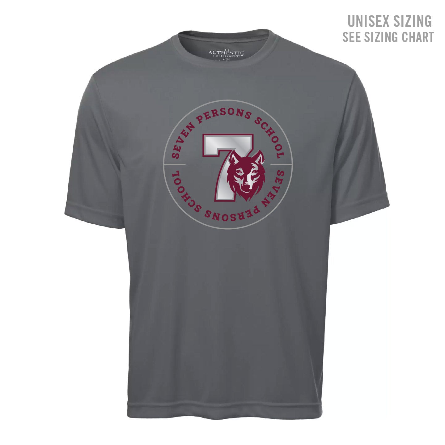 Seven Persons School ADULT Performance T-Shirt (SPST003-S350)
