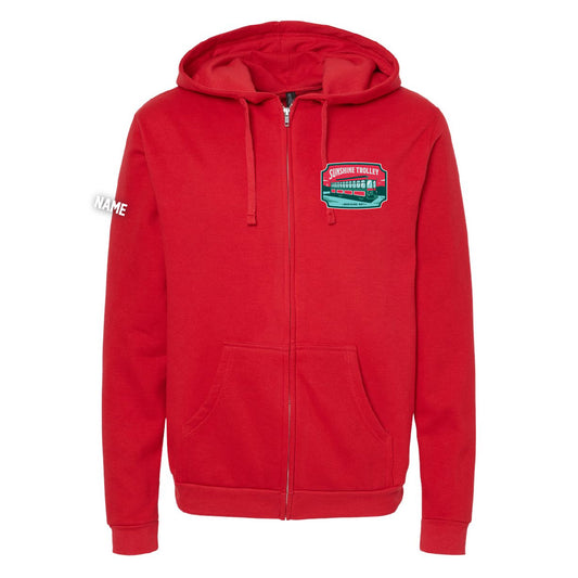 Sunshine Trolley Zip Hoodie (TEFT026-3331)