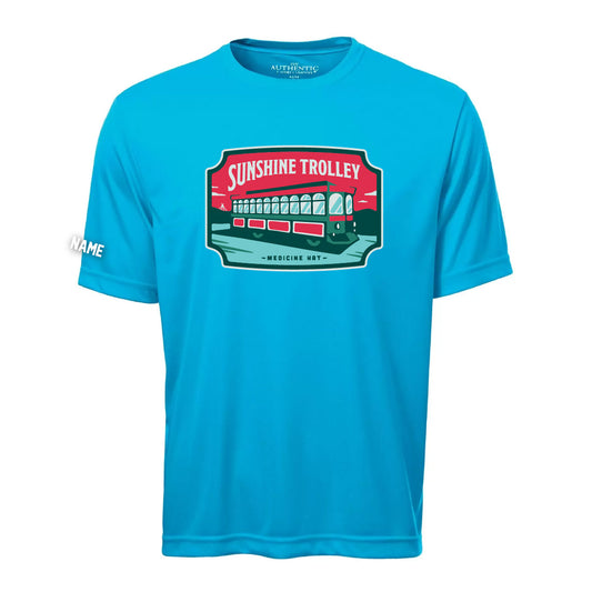 Sunshine Trolley Unisex Performance T-Shirt (TEFT015-S350)
