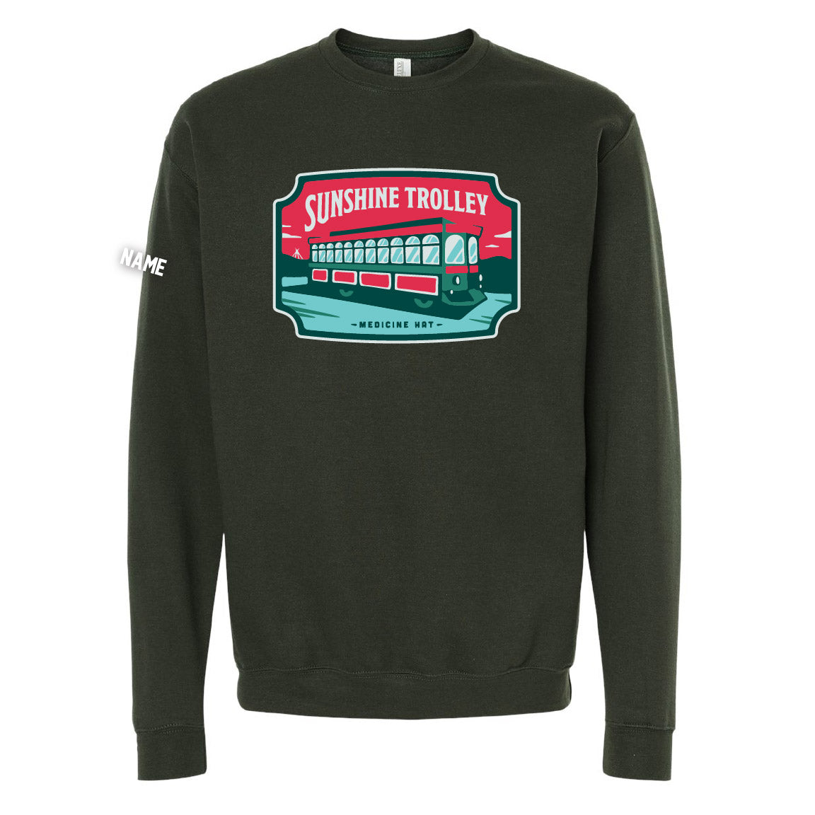 Sunshine Trolley Crewneck Sweatshirt (TEFT015-3340)