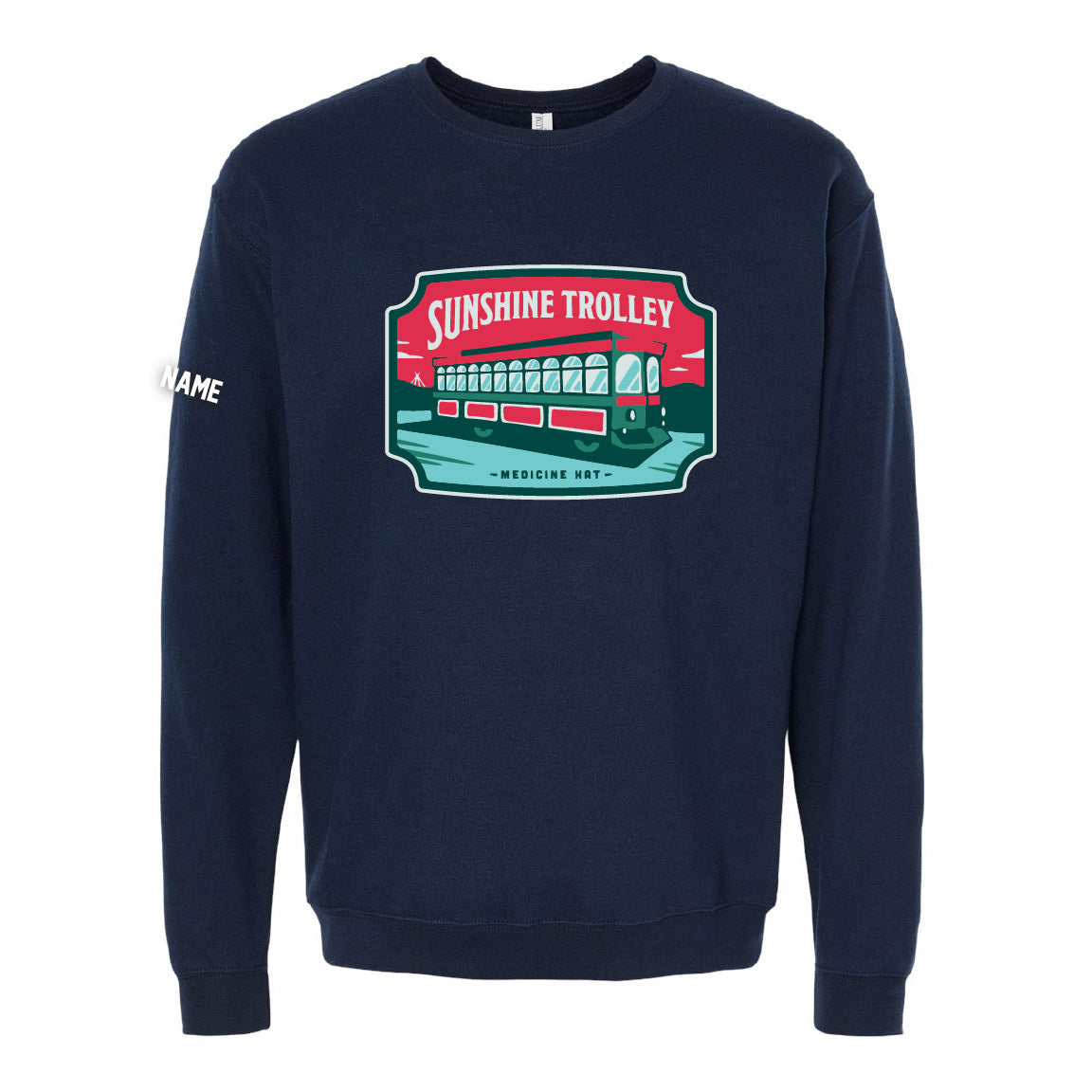 Sunshine Trolley Crewneck Sweatshirt (TEFT015-3340)
