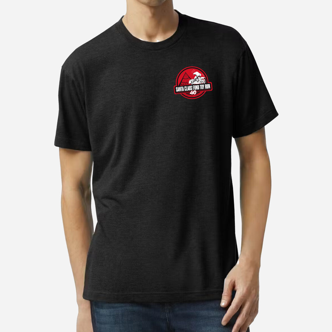 Santa Claus Fund Toy Run Unisex Ringspun T-Shirt (SCTRT003/004-24EVER)