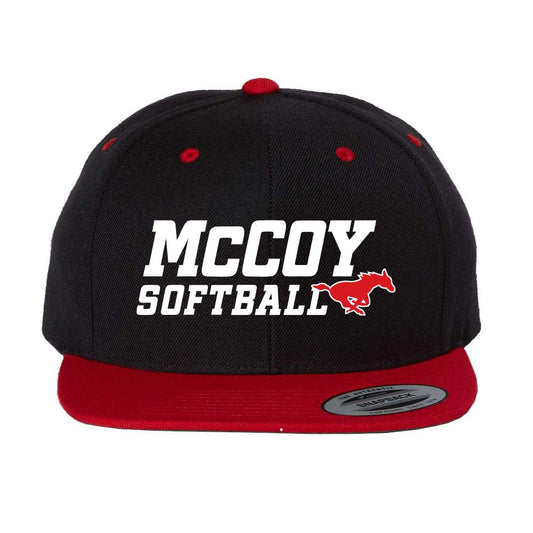 McCoy Softball Flat Brim Hat (MCSBE001-6089M)