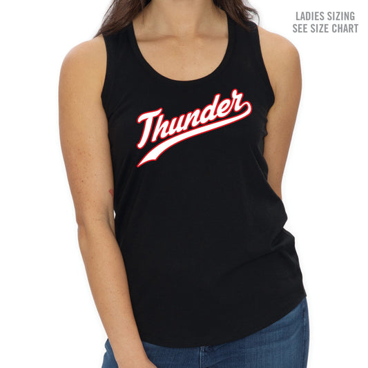 MH Thunder Ladies Racerback Triblend Tank (THT005-KOI8055L)