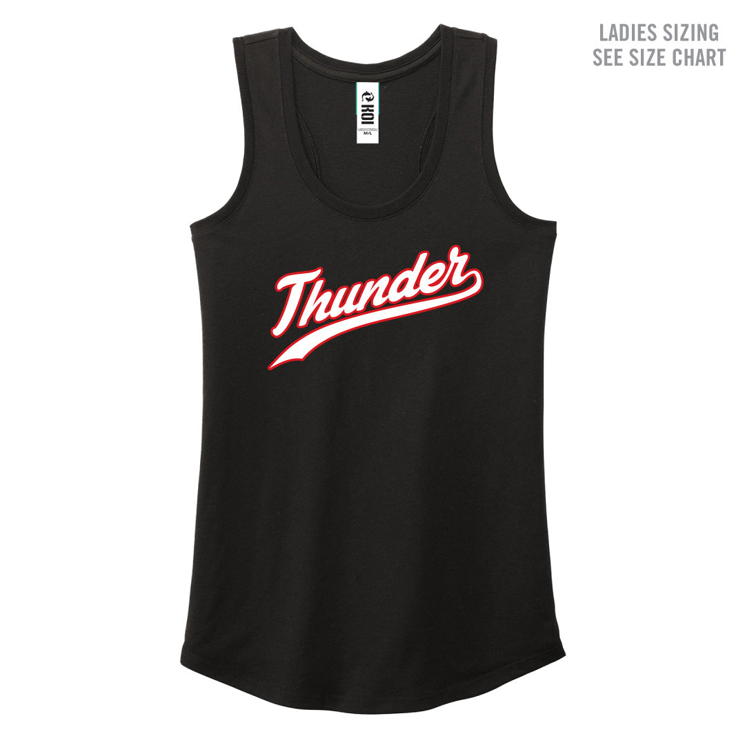 MH Thunder Ladies Racerback Triblend Tank (THT005-KOI8055L)
