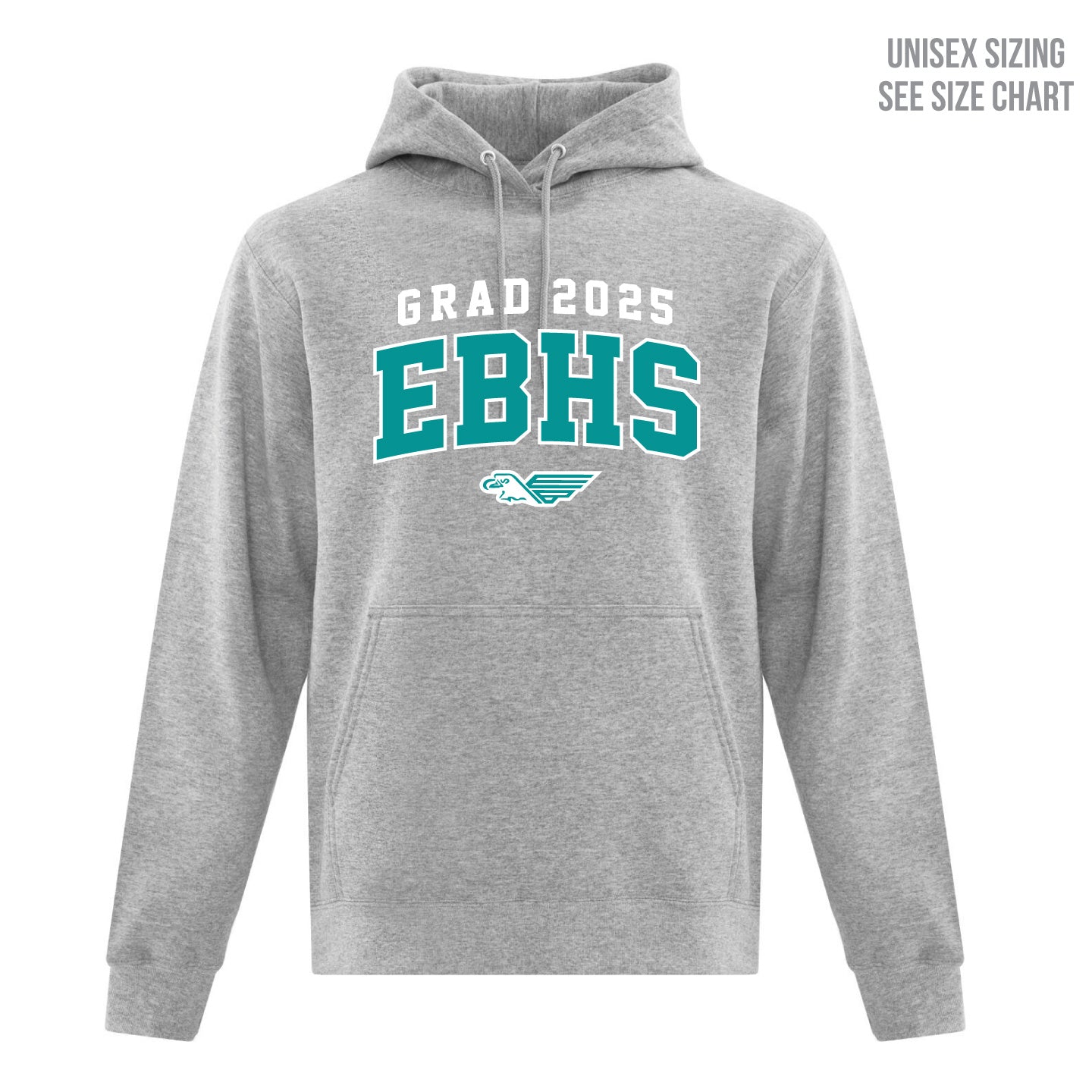 EBHS Grad 2025 Unisex Pullover Hoodie (EBG25T001-F2500)