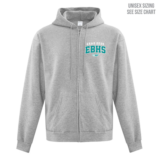 EBHS Grad 2025 Unisex Zip-Up Hoodie (EBG25T002-F2600)