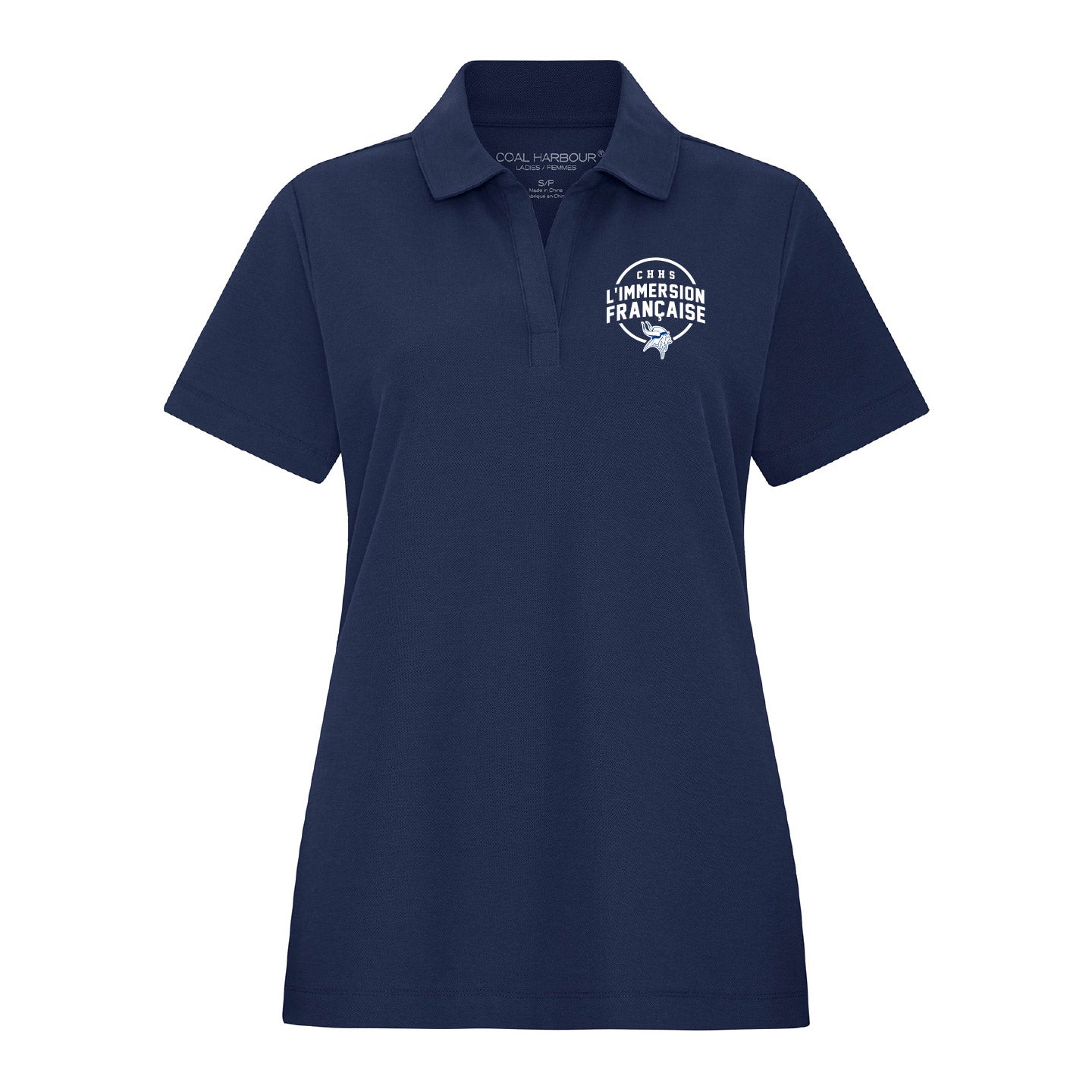 CHHS Staff L'immersion Française Ladies Cotton/Poly Polo Shirt (CHSTFT006-L4047)
