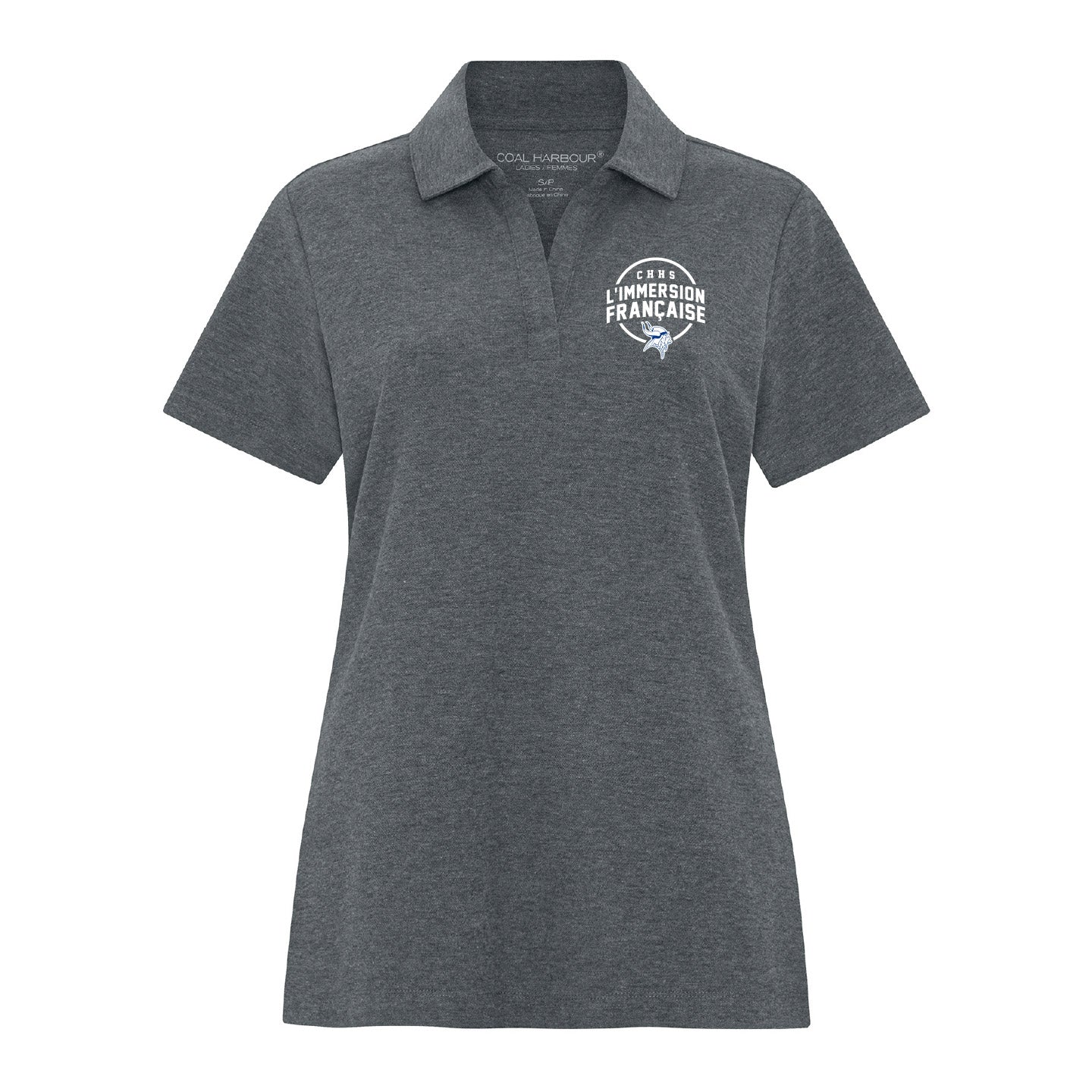CHHS Staff L'immersion Française Ladies Cotton/Poly Polo Shirt (CHSTFT006-L4047)
