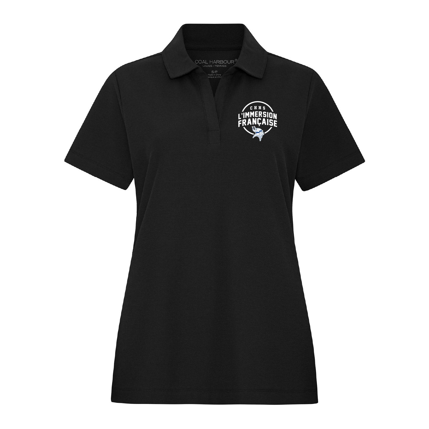 CHHS Staff L'immersion Française Ladies Cotton/Poly Polo Shirt (CHSTFT006-L4047)