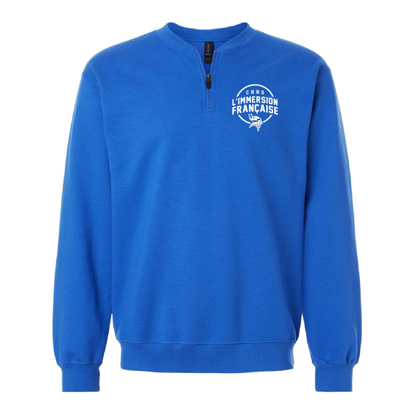 CHHS Staff L'immersion Française Unisex 1/4 Zip Sweatshirt (CHSTFT006-SF008)