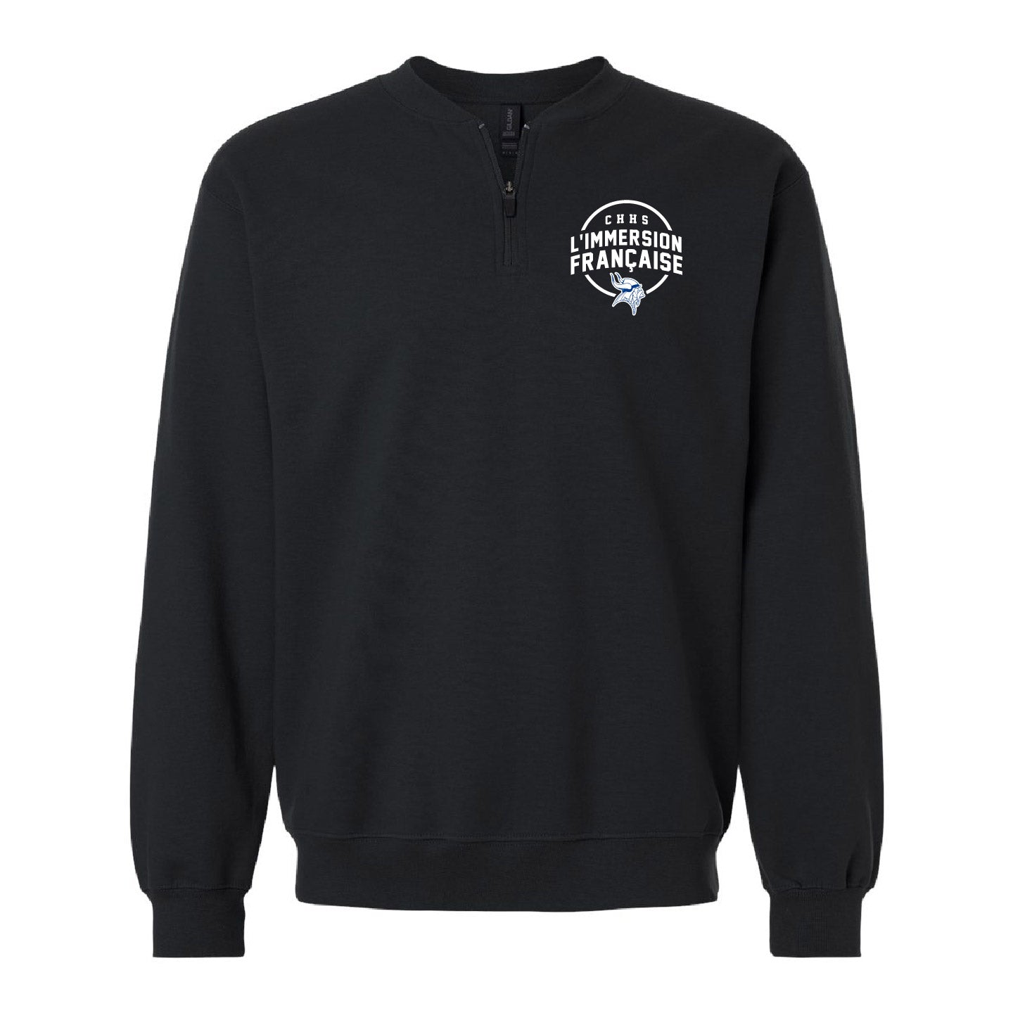 CHHS Staff L'immersion Française Unisex 1/4 Zip Sweatshirt (CHSTFT006-SF008)
