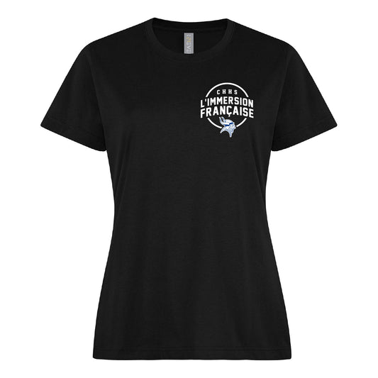 CHHS Staff L'immersion Française Ladies T-Shirt (CHSTFT006-8000L)