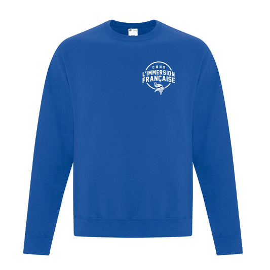 CHHS Staff L'immersion Française Unisex Crewneck Sweatshirt (CHSTFT006-F2400)