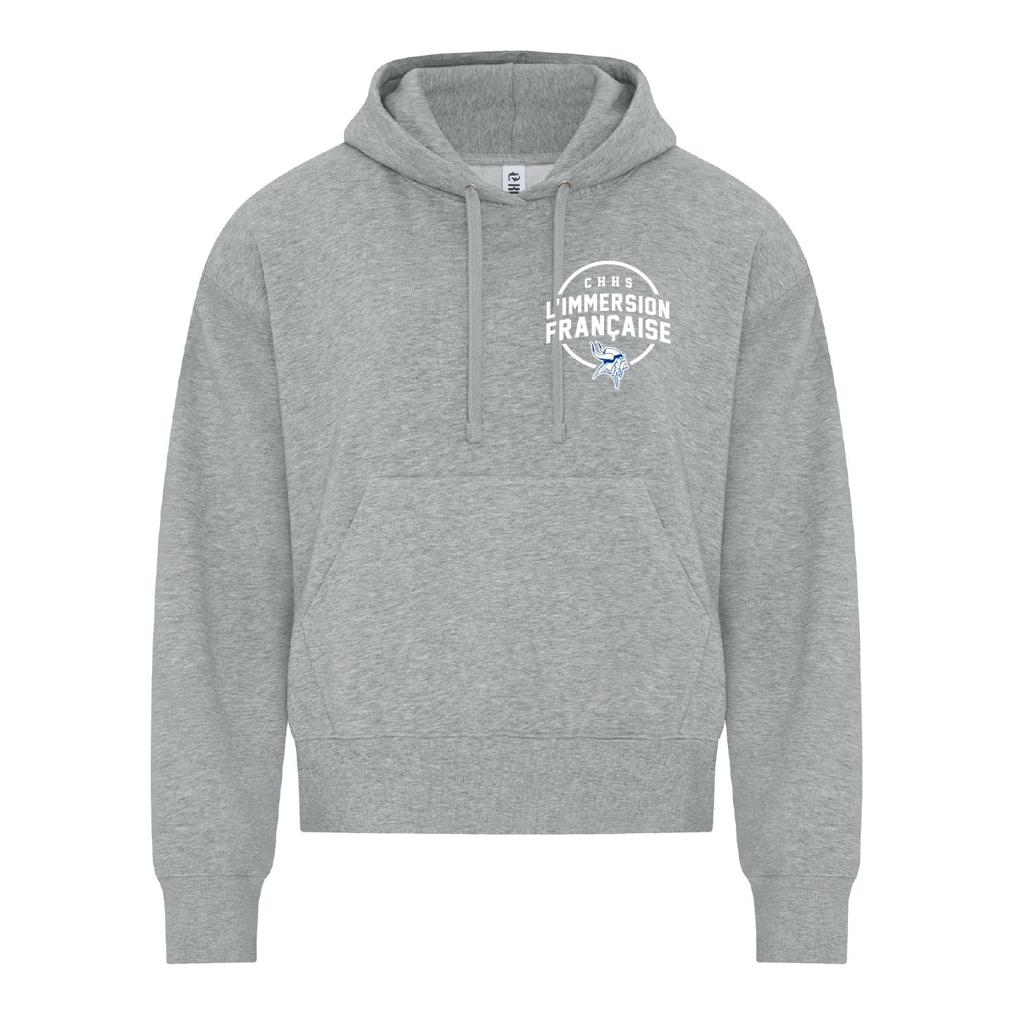 CHHS Staff L'immersion Française LADIES Cropped Hoodie (CHSTFT006-KOI2250L)