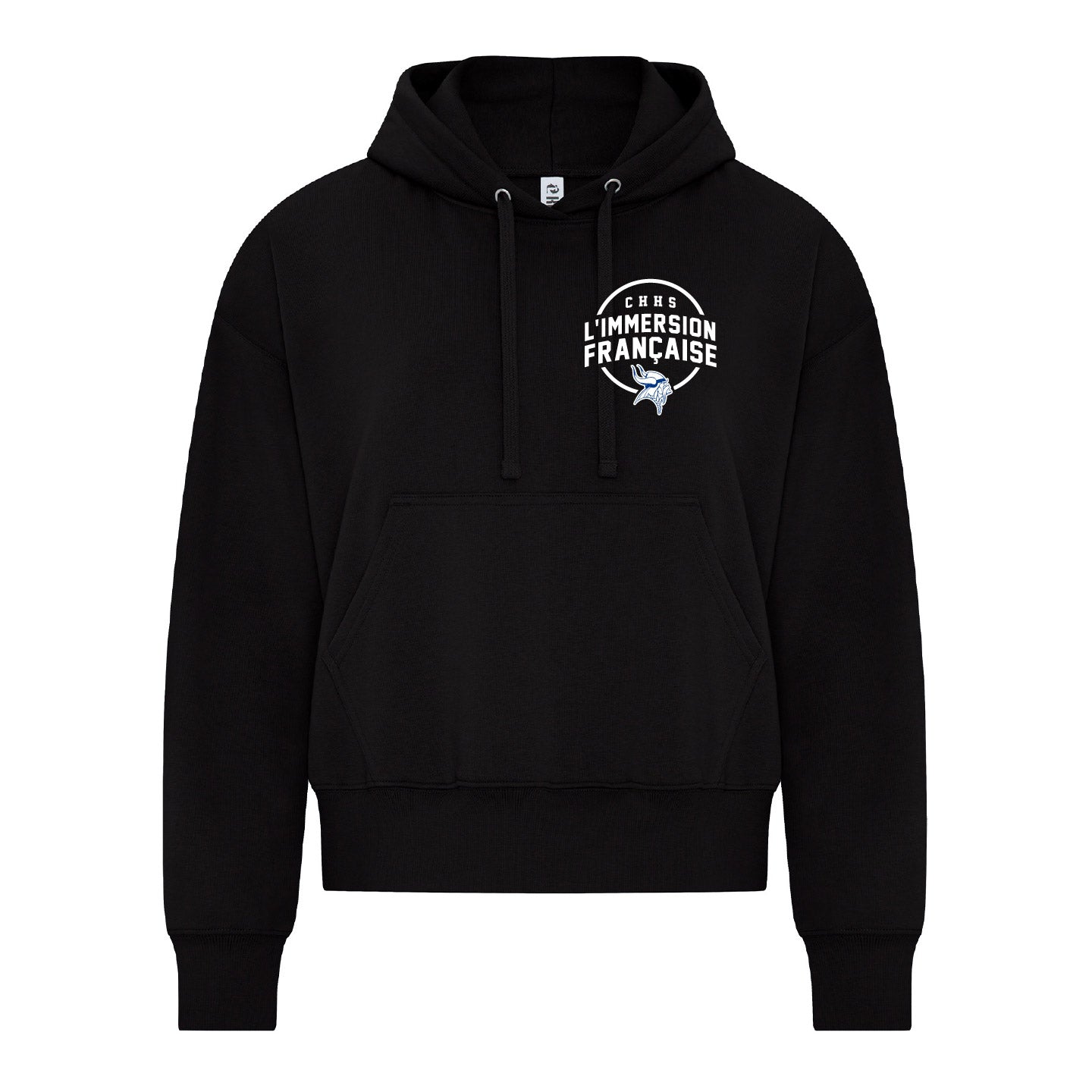 CHHS Staff L'immersion Française LADIES Cropped Hoodie (CHSTFT006-KOI2250L)