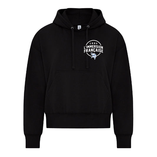 CHHS Staff L'immersion Française LADIES Cropped Hoodie (CHSTFT006-KOI2250L)