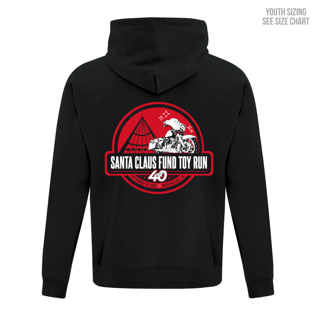 Santa Claus Fund Toy Run YOUTH Pullover Hoodie (SCTRT003/004-Y2500)