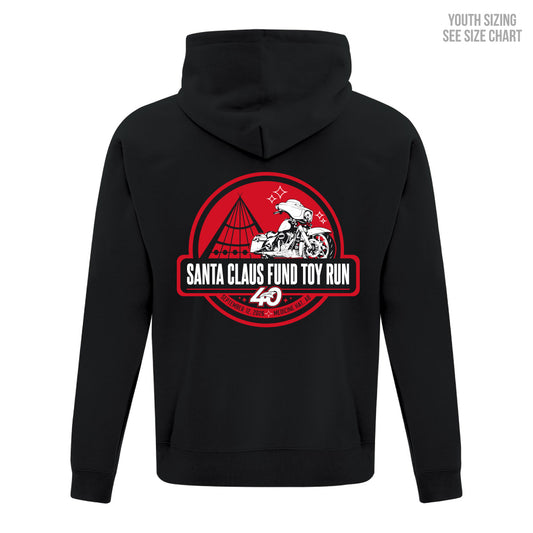 Santa Claus Fund Toy Run YOUTH Pullover Hoodie (SCTRT003/004-Y2500)