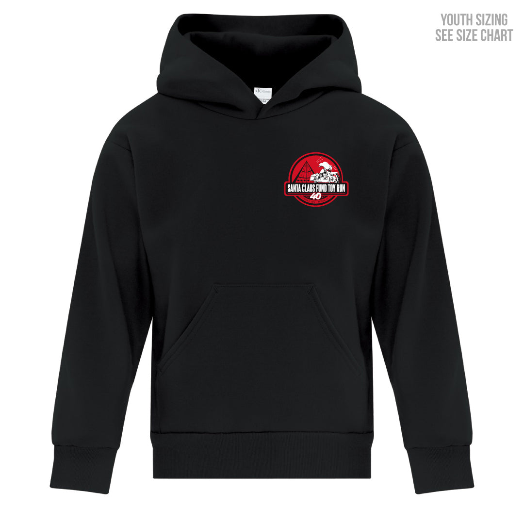 Santa Claus Fund Toy Run YOUTH Pullover Hoodie (SCTRT003/004-Y2500)