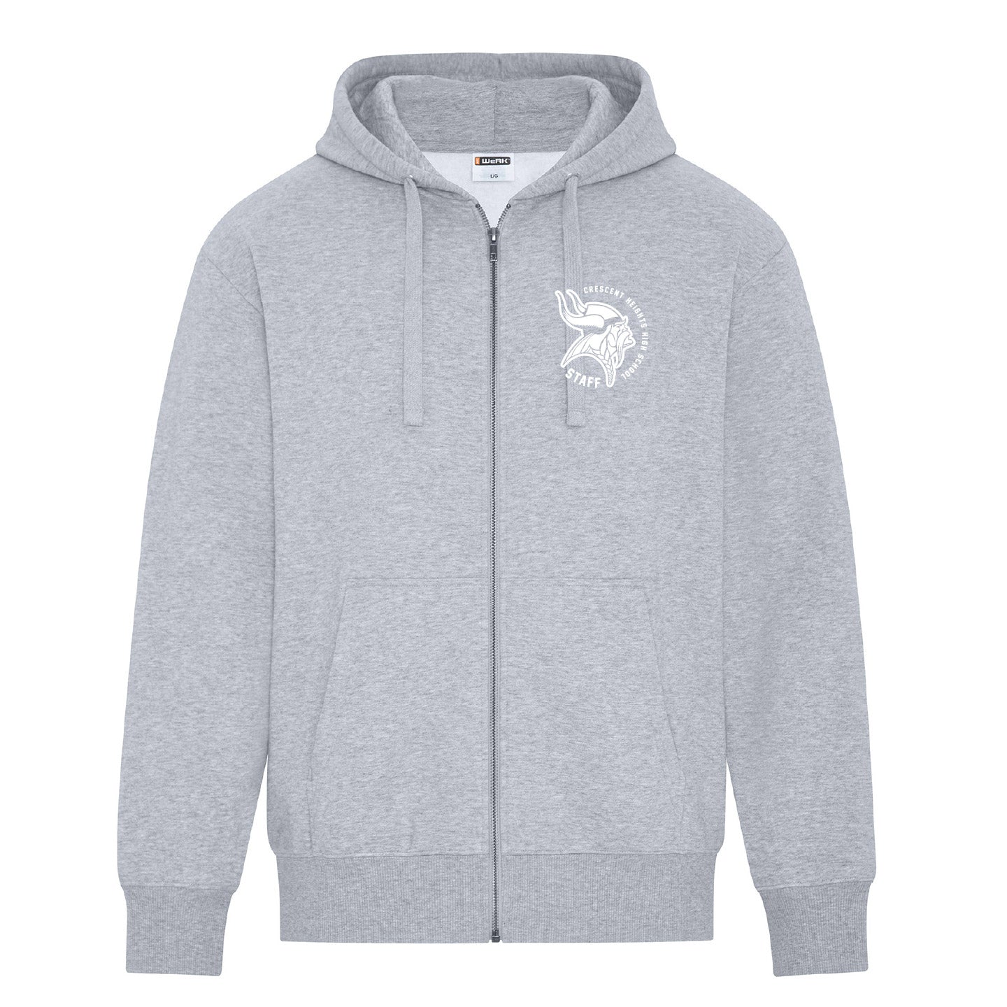 CHHS Staff Unisex Heavyweight Zip Hoodie (CHSTFT005-WERK422)