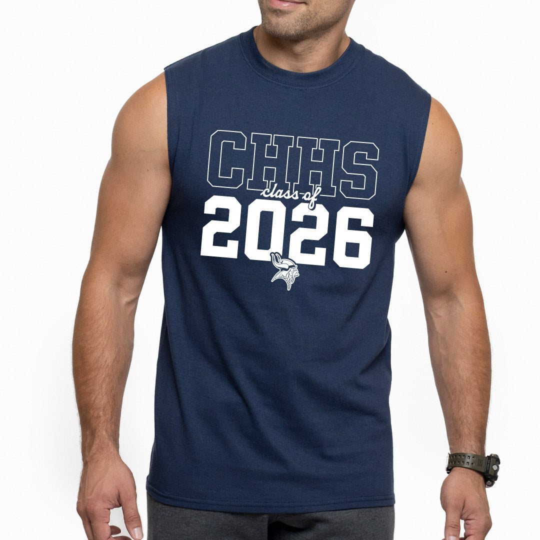 CHHS Grad 2026 Unisex Sleeveless T-Shirt (CHGR26T001-ATC1002)