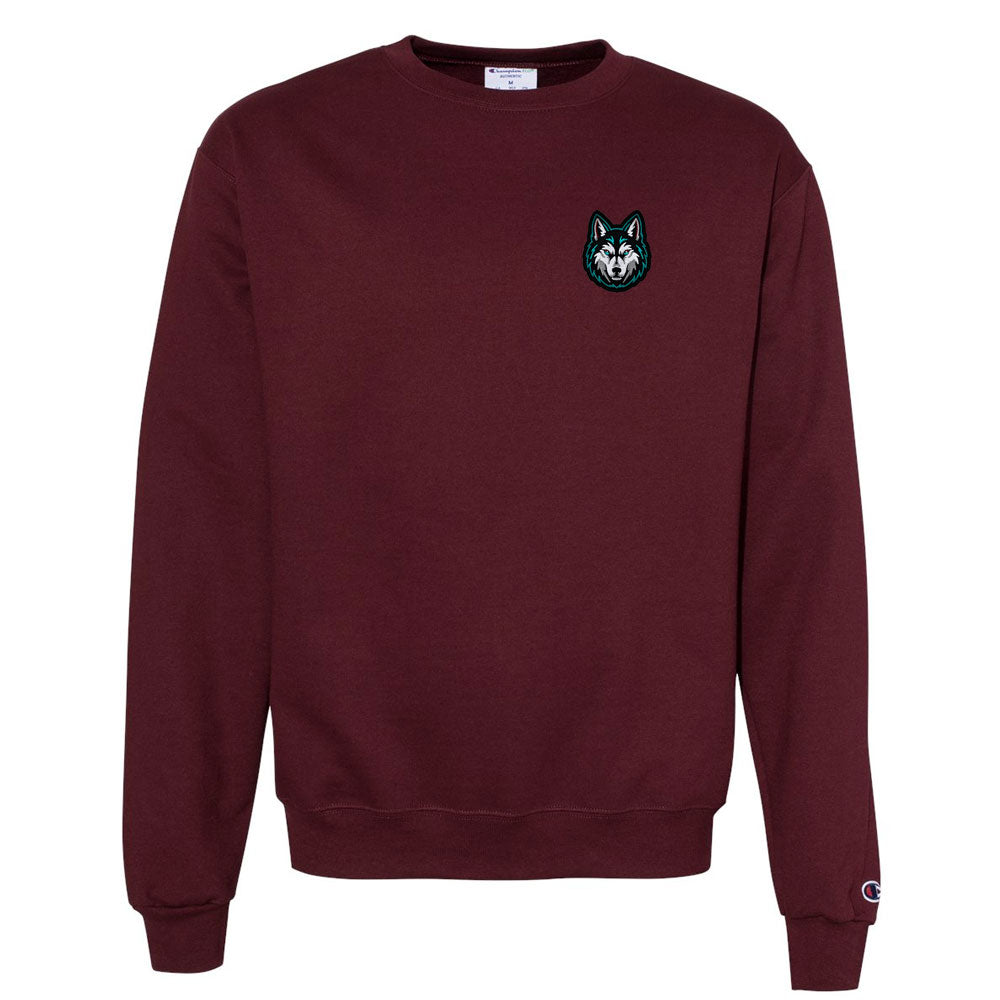 Evanston Heights Wolf Patch Unisex Champion Sweatshirt (EHP001-S600)