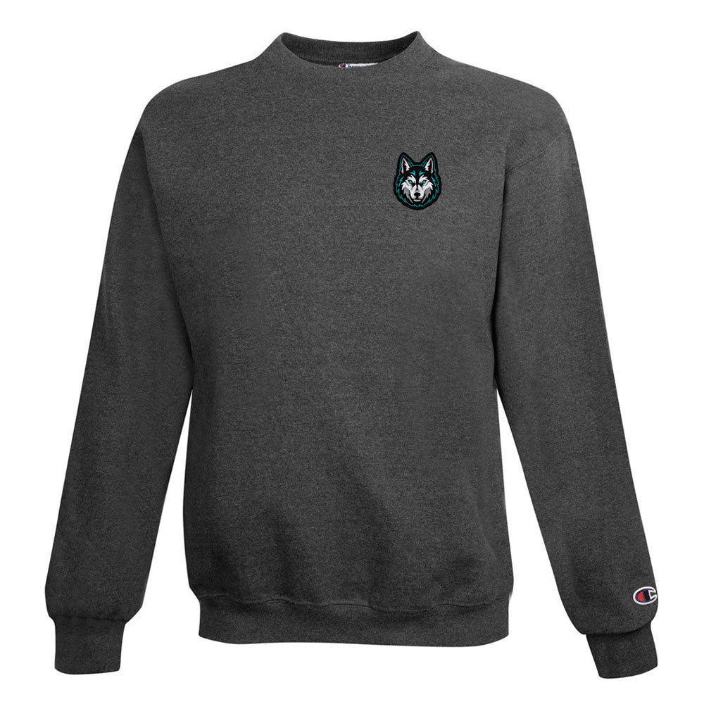 Evanston Heights Wolf Patch Unisex Champion Sweatshirt (EHP001-S600)