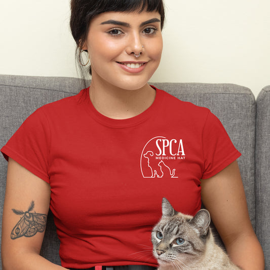MH SPCA Small Logo Ladies T-Shirt (SPCAT014-8000L)