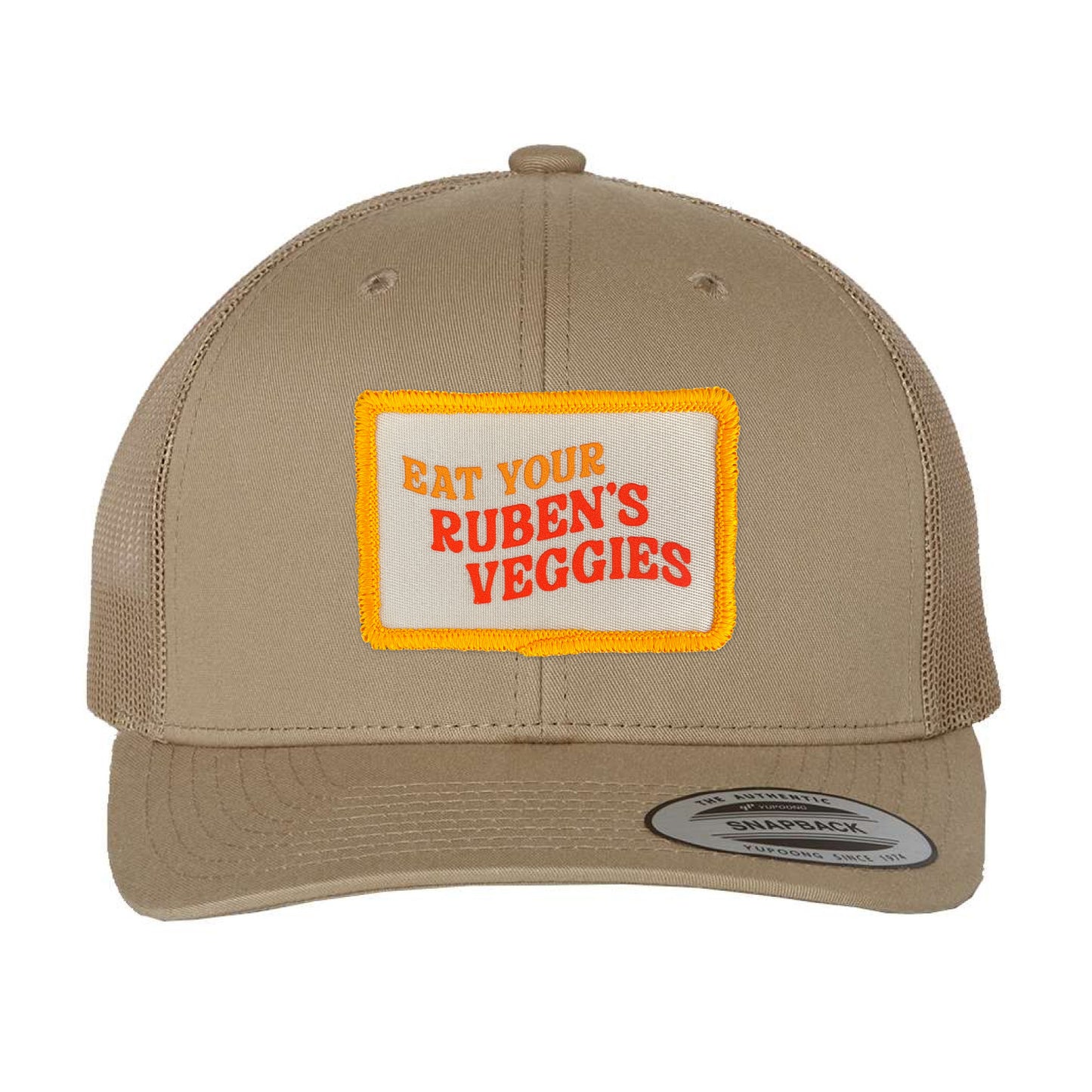 Ruben's Veggies Eat Your Ruben's Veggies Patched Trucker Hat (RVP002-6606)