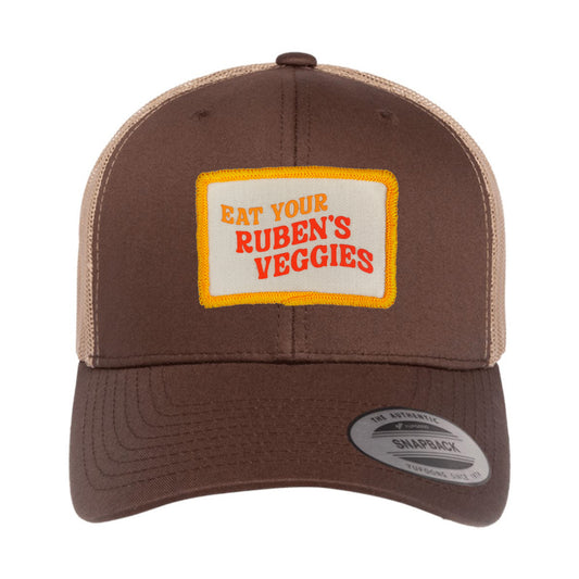 Ruben's Veggies Eat Your Ruben's Veggies Patched Trucker Hat (RVP002-6606)
