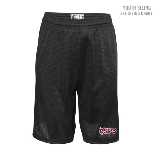 Seven Persons School YOUTH Mesh Sport Shorts (SPST005-C2-5209)