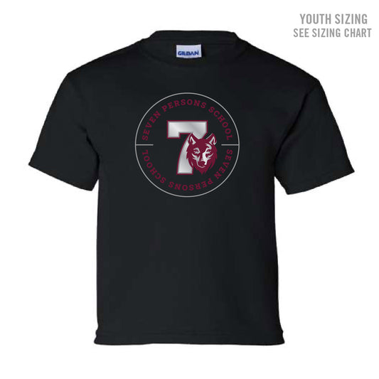 Seven Persons School YOUTH T-Shirt (SPST004-5000B)