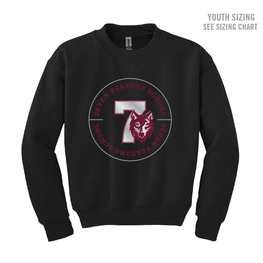 Seven Persons School YOUTH Sweatshirt (SPST003-18000B)