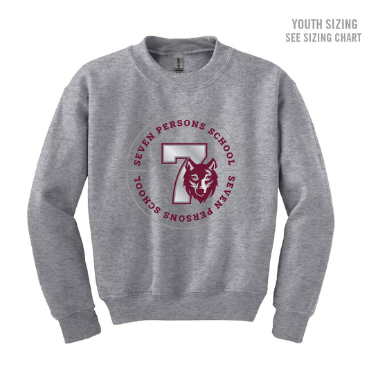 Seven Persons School YOUTH Sweatshirt (SPST003-18000B)