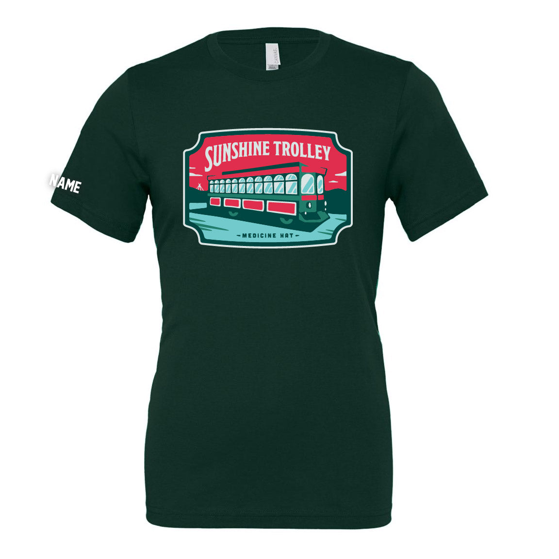Sunshine Trolley Premium Ringspun T-Shirt (TEFT015-3001)