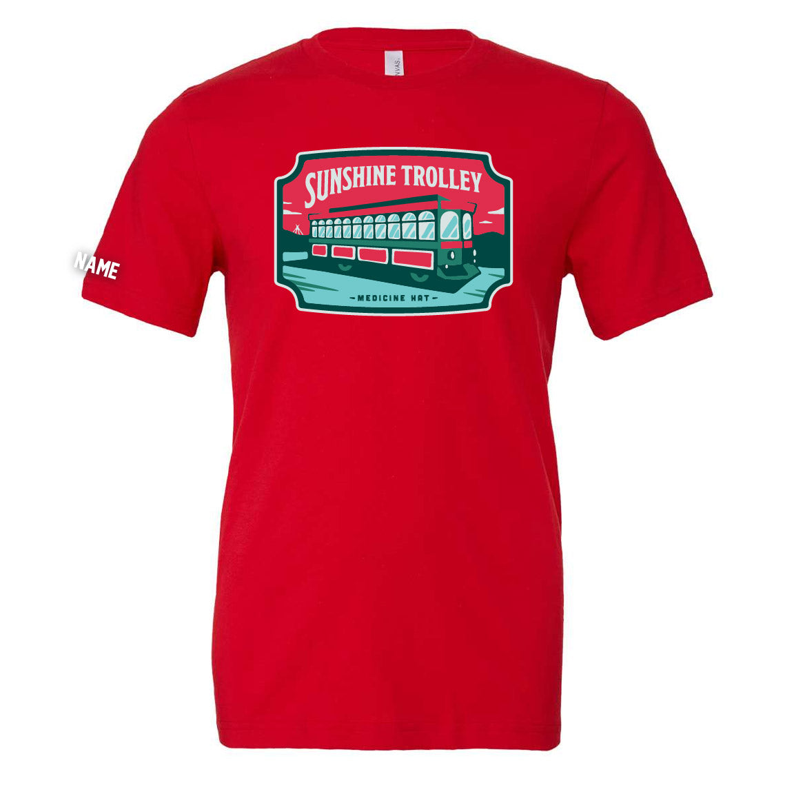 Sunshine Trolley Premium Ringspun T-Shirt (TEFT015-3001)