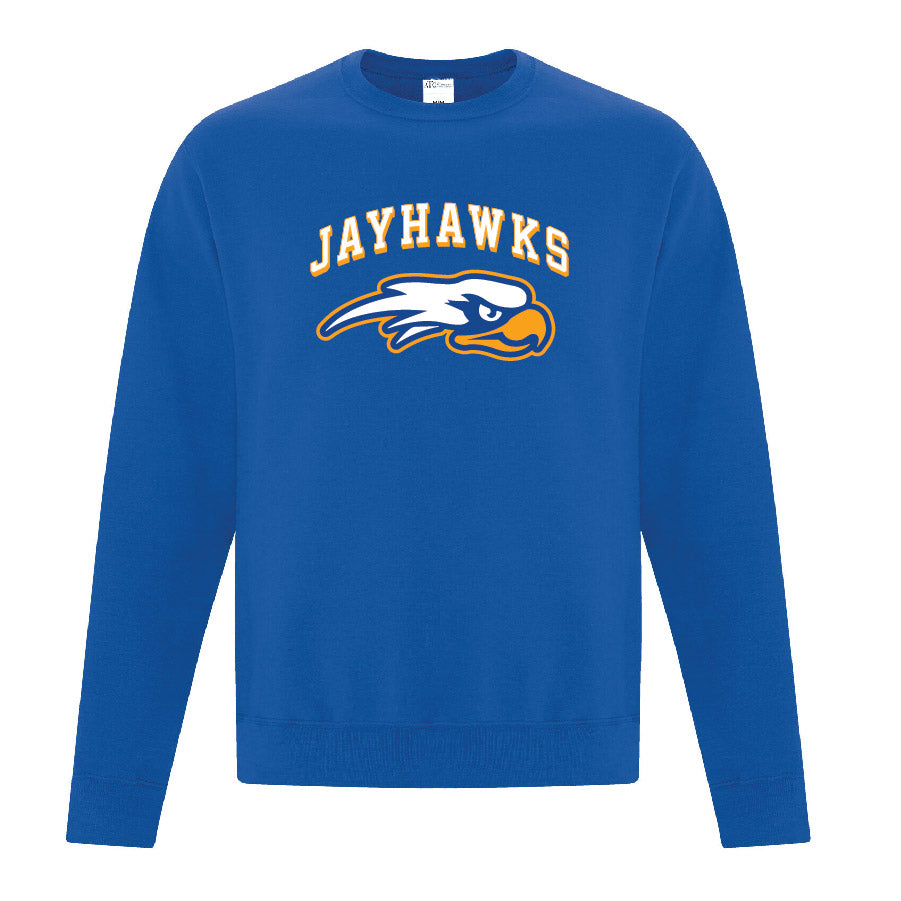 AMS Jayhawks Unisex Crewneck Sweatshirt (T2-F2400)