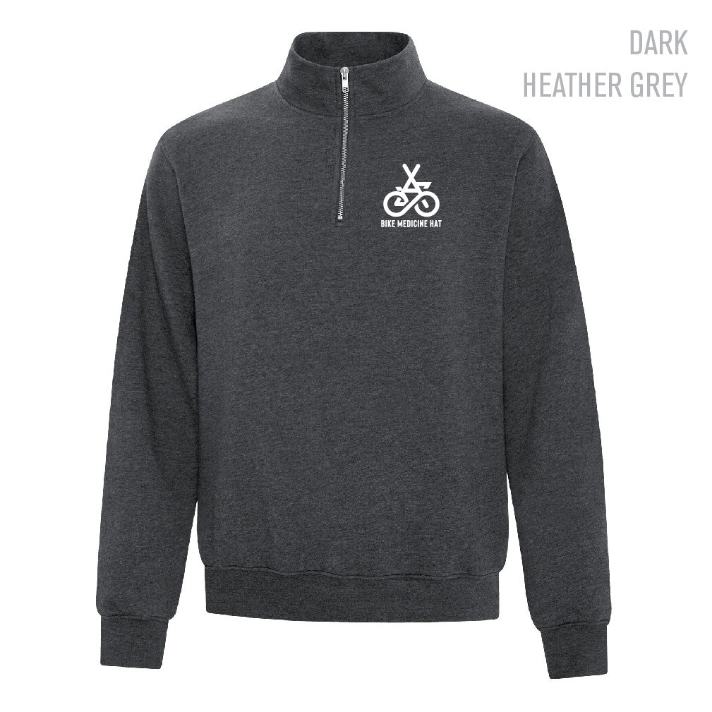 Bike MH Left Chest 1/4 Zip Sweatshirt (T02-ATCF2700)