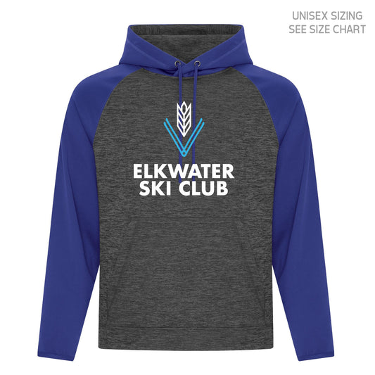 Elkwater Ski Club Unisex Performance Pullover Hoodie (ESCT0001-F2047)