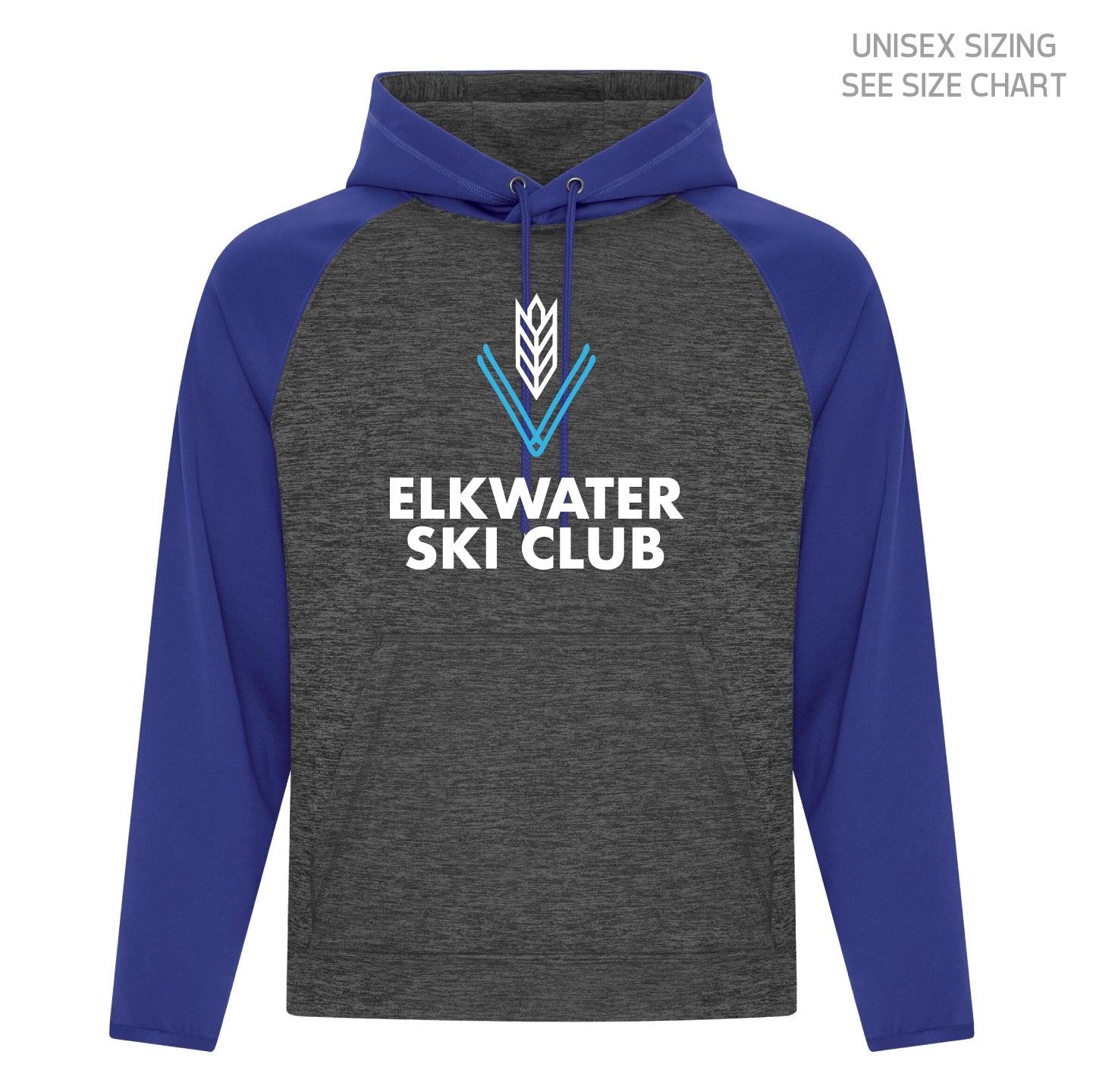 Elkwater Ski Club Unisex Performance Pullover Hoodie (ESCT0001-F2047)