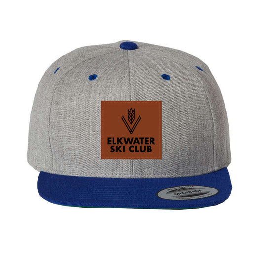 Elkwater Ski Club Patched Flat Brim Hat (ESCL0001-6089M)