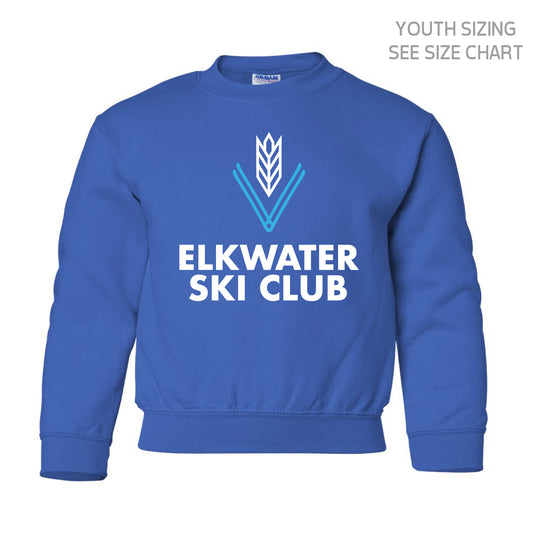 Elkwater Ski Club YOUTH Crewneck Sweatshirt (ESCT0001-18000B)