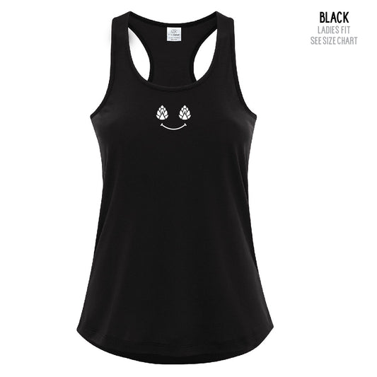 HBB Happy Hop Ladies Racerback Tank (T7-ATC3604L)